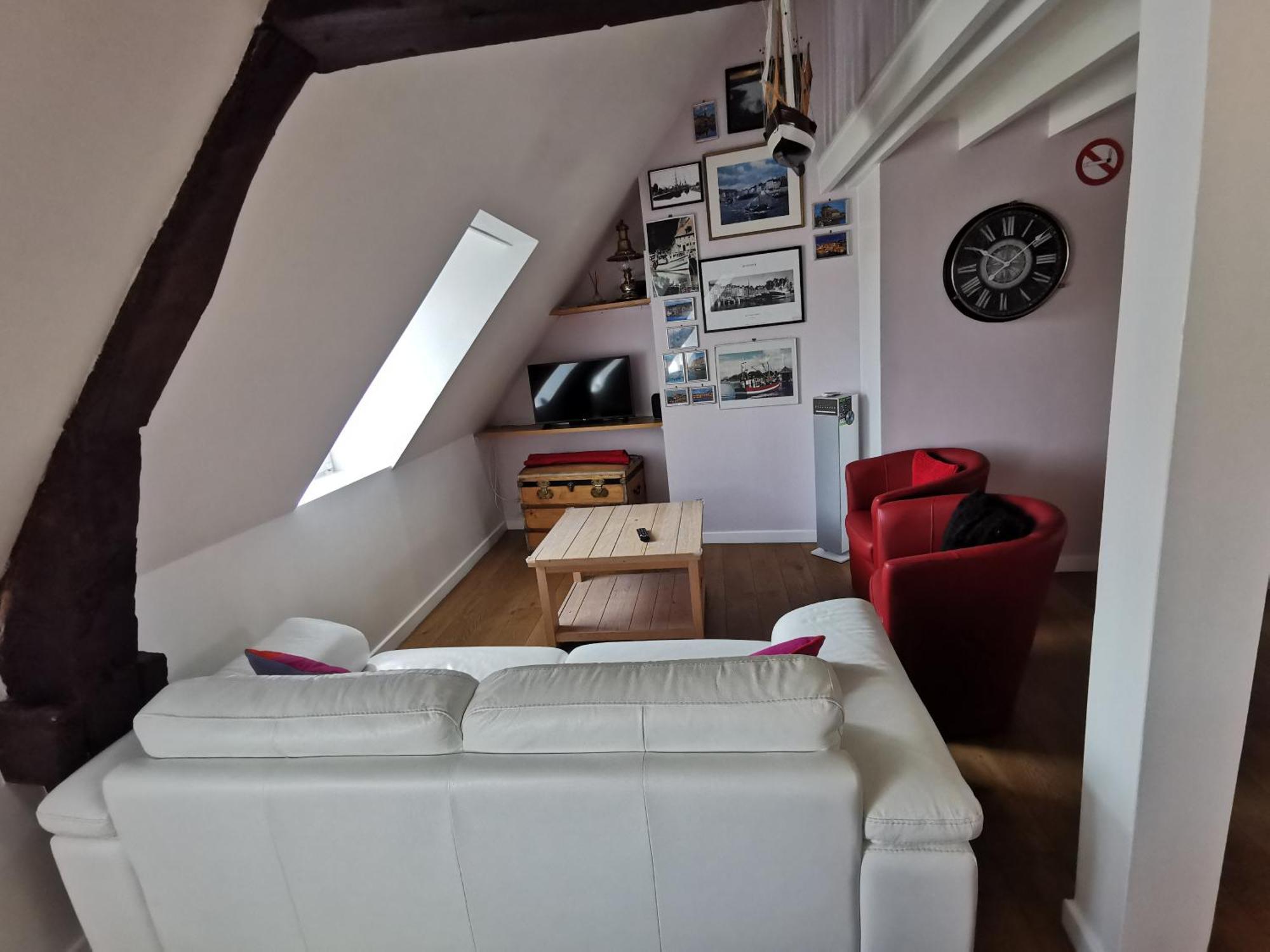 Phare Des Impressionnistes Appartement Honfleur Buitenkant foto
