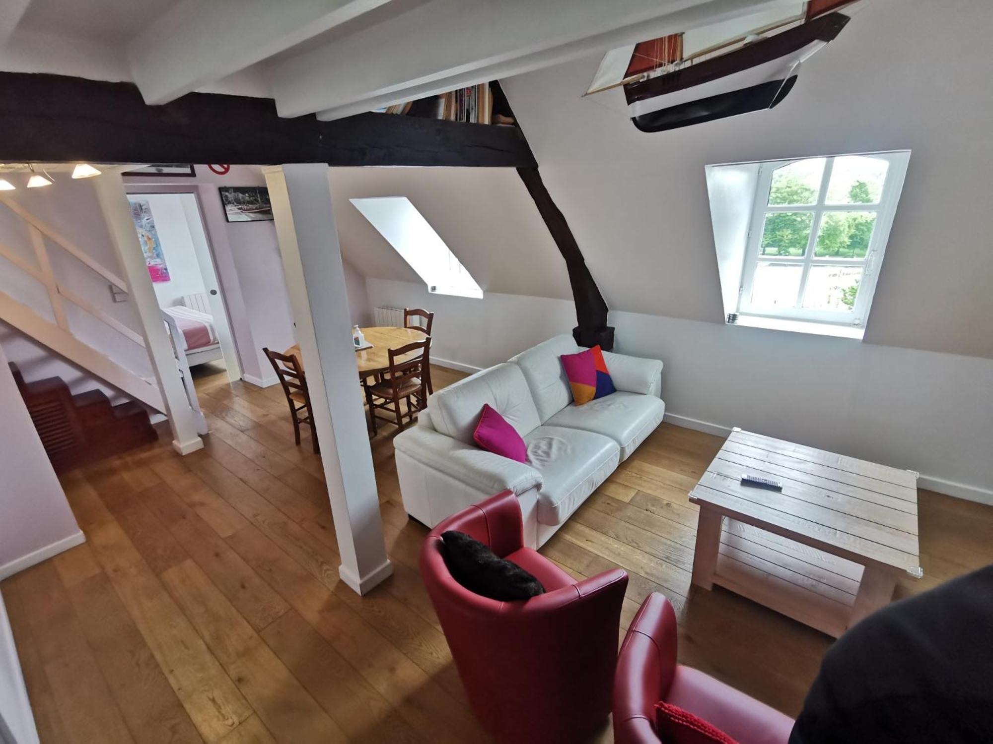 Phare Des Impressionnistes Appartement Honfleur Buitenkant foto